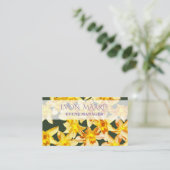 De Visite Carte d'affaires florale Daffodiques (Debout devant)