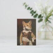 De Visite Carte d'affaires Victorian Vixen ACEO (Debout devant)