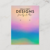 De Visite Carte d'affichage Arc-en-ciel (Devant)