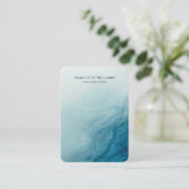 De Visite Carte d'affichage Deep Ocean Wave Jewelry (Debout devant)