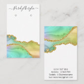 De Visite Carte d'affichage des bijoux d'âge (Devant / Derrière)