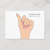 De Visite Carte d'affichage du bracelet main (Devant)