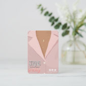 De Visite Carte d'affichage du collier d'illustration (Debout devant)