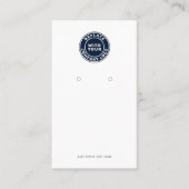 De Visite Carte d'affichage du logo d'entreprise et du code  (Devant)