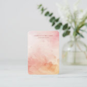 De Visite Carte d'affichage pour bijoux personnalisés (Debout devant)