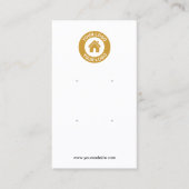 De Visite Carte d'affichage simple et personnalisée à deux o (Devant)