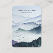 De Visite Carte d'affichage sur bijoux Misty Mountain Custom (Devant)