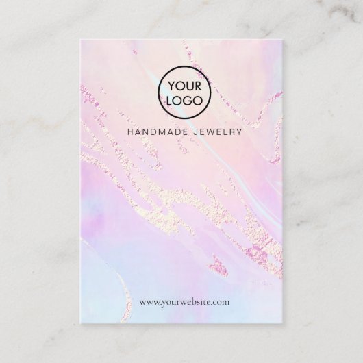 De Visite Carte d'affichage texture abstraite (Devant)