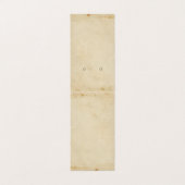 De Visite Carte d'affichage Vintage Chic Tented (Extérieur déplié)