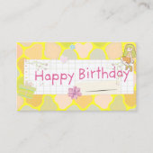 De Visite Carte d'anniversaire joyeuse (Devant)