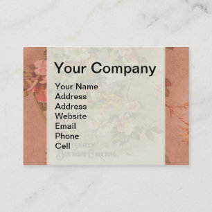 De Visite Carte d'anniversaire vintage