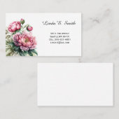 De Visite Carte d'appel classique (Devant / Derrière)