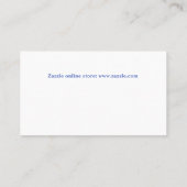De Visite Carte d'appel classique (Dos)