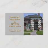 De Visite Carte d'appel Couple avec photo (Devant)