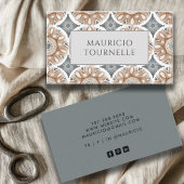 De Visite Carte d'appel moderne