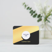 De Visite Carte d'appel moderne Luxe - Logo & Sociétés perso (Debout devant)