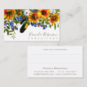 De Visite Carte d'appel personnelle (Devant / Derrière)