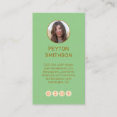 De Visite Carte d'appel personnelle pour les couples (Devant)