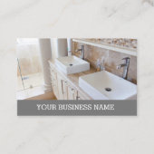 De Visite Carte d'appel pour les plombiers ou les appareils  (Devant)