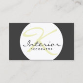 De Visite Carte décorative simple à boule personnalisable (Devant)