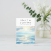 De Visite Carte d'écran d'oreille au lever du soleil (Debout devant)