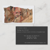 De Visite Carte d'Élijah (Devant / Derrière)