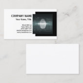 De Visite Carte d'empreintes digitales du détecteur privé (Devant / Derrière)