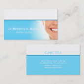 De Visite Carte Dentiste Clinique Dentaire Parfait Smile (Devant / Derrière)