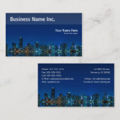 De Visite Carte d'entreprise immobilière (Devant / Derrière)