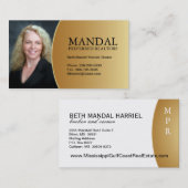 De Visite Carte d'entreprise immobilière (Devant / Derrière)