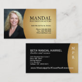 De Visite Carte d'entreprise immobilière (Devant / Derrière)