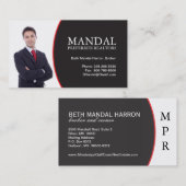 De Visite Carte d'entreprise immobilière (Devant / Derrière)