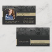 De Visite Carte d'entreprise immobilière du siècle 21 (Devant / Derrière)