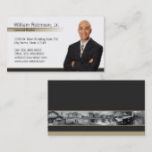 De Visite Carte d'entreprise immobilière du siècle 21 (Devant / Derrière)