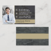 De Visite Carte d'entreprise immobilière du siècle 21 (Devant / Derrière)