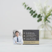 De Visite Carte d'entreprise immobilière du siècle 21 (Debout devant)