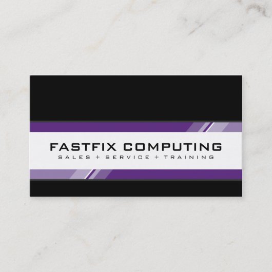 De Visite CARTE D'ENTREPRISE technologie moderne (Devant)