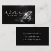 De Visite Carte design bijoux bijoux en diamant étincelant (Devant / Derrière)