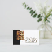De Visite Carte d'image Wine Maker Sommelier Winery Cork (Debout devant)