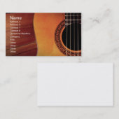 De Visite Carte d'industrie musicale (Devant / Derrière)