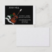 De Visite Carte d'industrie musicale (Devant / Derrière)