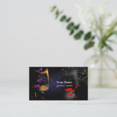 De Visite Carte d'industrie musicale (Debout devant)