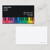 De Visite Carte d'industrie musicale (Devant / Derrière)