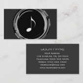 De Visite Carte d'industrie musicale (Devant / Derrière)