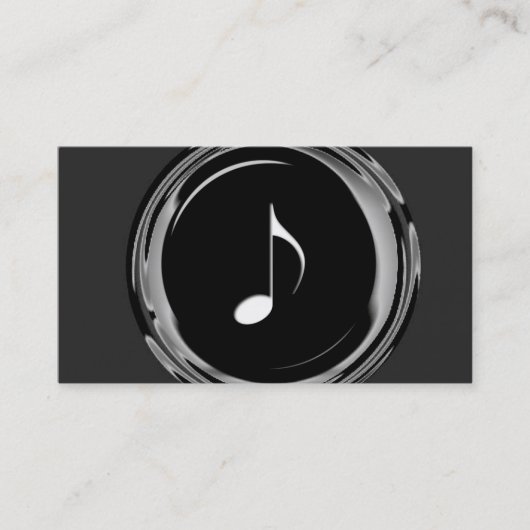 De Visite Carte d'industrie musicale (Devant)