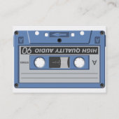 De Visite Carte d'industrie musicale - cassette (Dos)