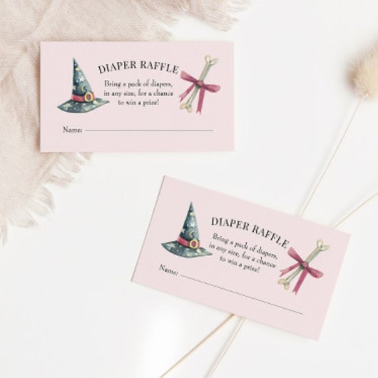 De Visite Carte d'insertion Halloween Baby shower Déchets