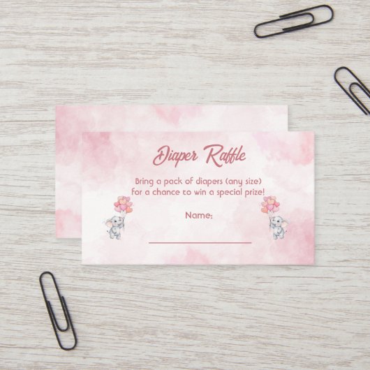 De Visite Carte d'insertion pour le tirage au sort des couch (Devant/Arrière en situation)