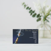 De Visite Carte d'invitation (Debout devant)