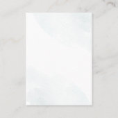 De Visite Carte d'invitation Noël Fête (Dos)